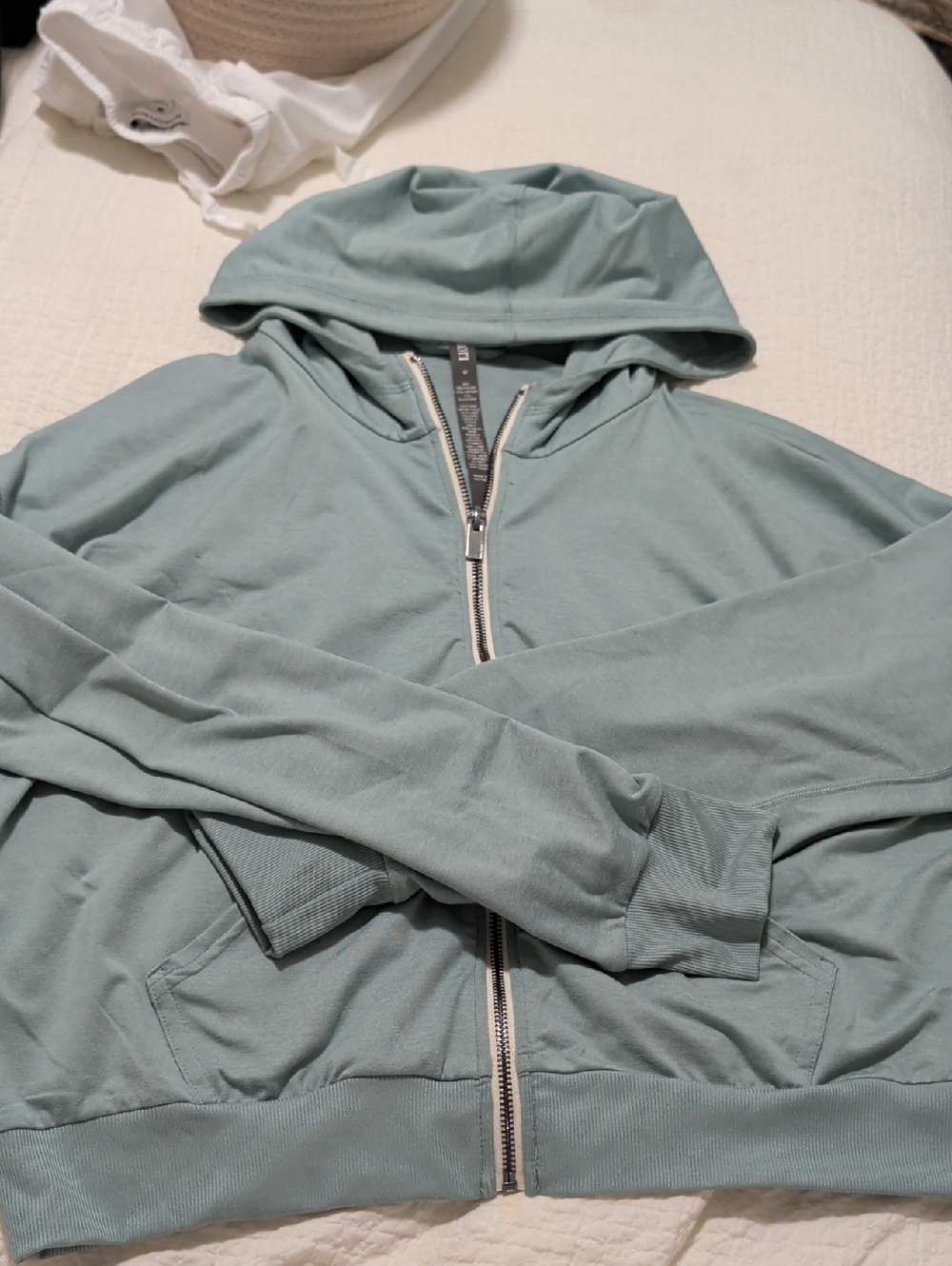 Women's Vuori Hoodie Sea spray Heather medium